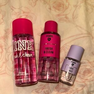 PINK VICTORIAS SECRET BUNDLE
